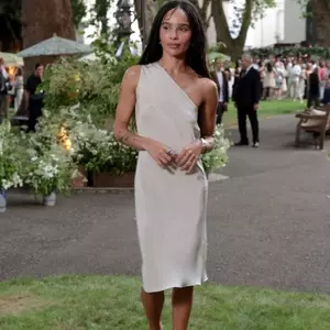 Zoë Kravitz's Bridal Style and Engagement Ring Spotlighted at London Event