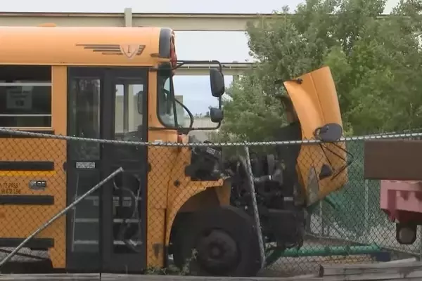 School Bus Incident at Community Center in Minneapolis