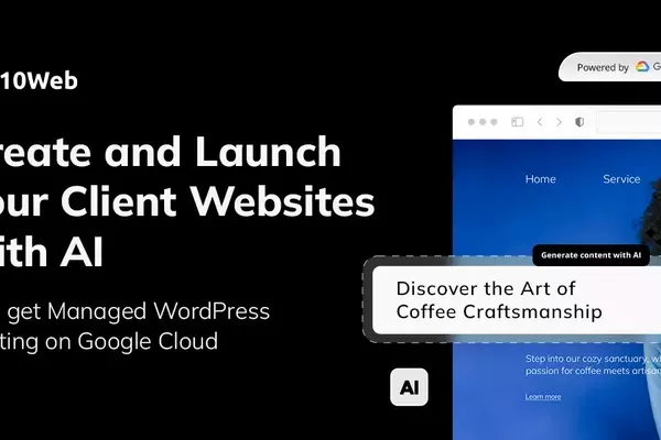 Supercharge Your Website with 10Web: AI-Powered WordPress Automation