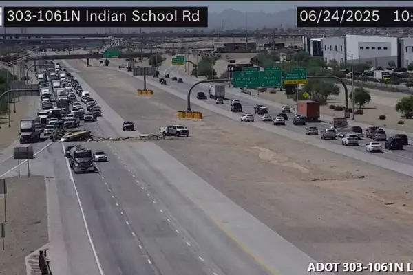 Major Food Truck Crash Leads to Partial Closure of Loop 303 in West Valley