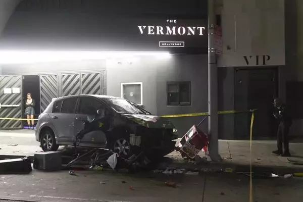 Vehicle Plows into Los Angeles Nightclub Crowd, Driver Shot Amid Chaos