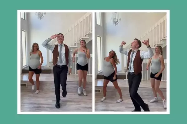 A Cinematic Pregnancy Journey: Mother and Daughter Recreate 'Father of the Bride Part II'