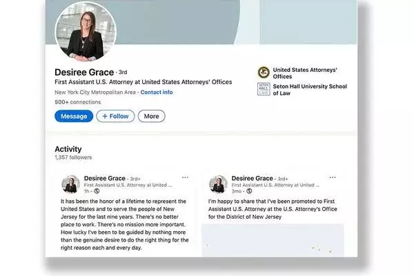 Defiant Prosecutor Grace Stands Firm Amidst Justice Department's Dismissal