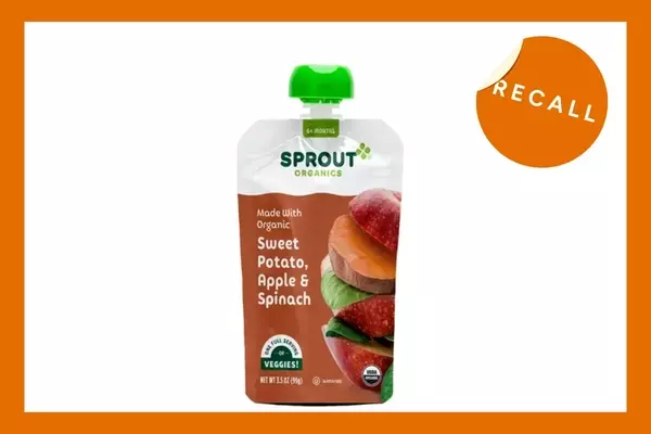 Sprout Organics Initiates Voluntary Recall of Baby Food Pouch Due to Lead Concerns