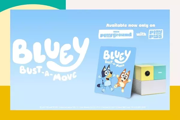 Bluey: Bust-a-Move, the new interactive video game, encourages active play
