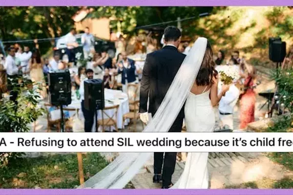 Family Rift: Child-Free Wedding Sparks Controversy