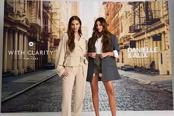 With Clarity's Holiday Campaign Shines with Celebrity Stylists Danielle and Alix Collaboration