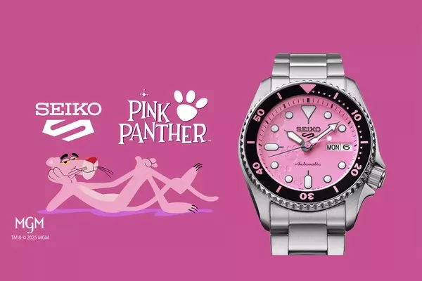 Seiko Unveils Playful Pink Panther 5 Sports Limited Edition Watch