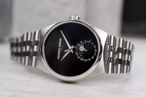 Frederique Constant and Time+Tide Unveil the Highlife Moonphase Manufacture Onyx Moon