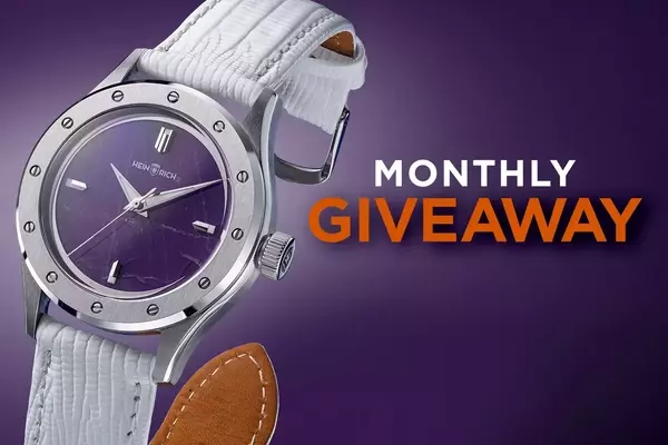 aBlogtoWatch Announces Heinrich Helicoprion Amethyst Watch Giveaway Winner