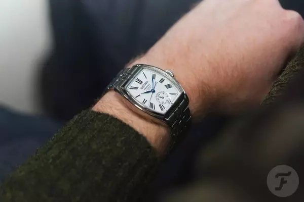 Seiko's Latest Presage SPB537 Revives Tonneau Case with Enamel Dial