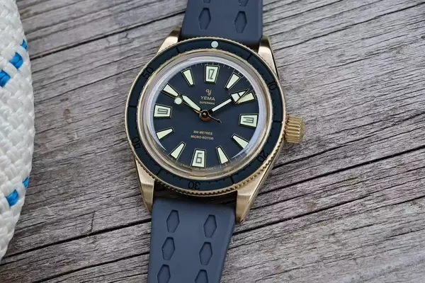Yema Unveils Limited Edition Skin Diver Slim Bronze CMM.20 with Micro-Rotor Movement
