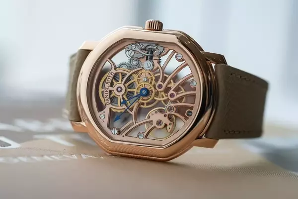 Daniel Roth Unveils the Extra Plat Rose Gold Skeleton Watch
