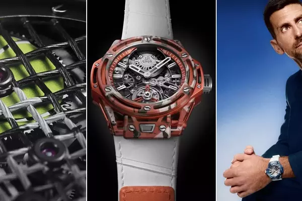 Hublot Unveils Big Bang Tourbillon Novak Djokovic GOAT Edition
