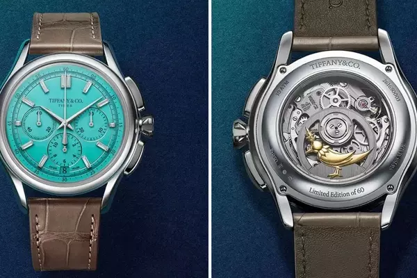 Tiffany & Co. Unveils Limited-Edition Platinum Chronograph with Signature Blue Dial