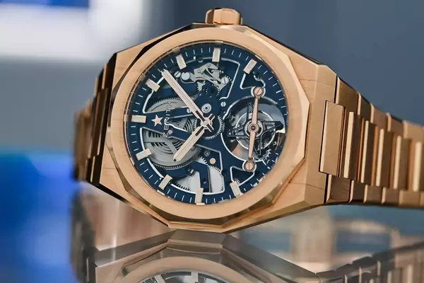 Zenith Unveils Defy Skyline Tourbillon Skeleton in Rose Gold