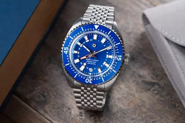 Jack Mason Unveils New Strat-o-timer Titanium Diver GMT Watch