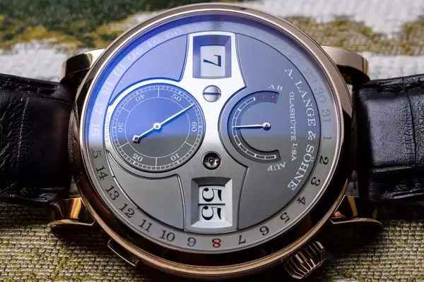 A. Lange & Söhne Zeitwerk Date 18k Pink-Gold Watch: A Fusion of Digital Readability and Mechanical Artistry