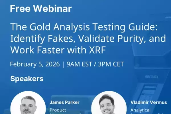 Free Webinar: The Gold Analysis Testing Guide by Evident