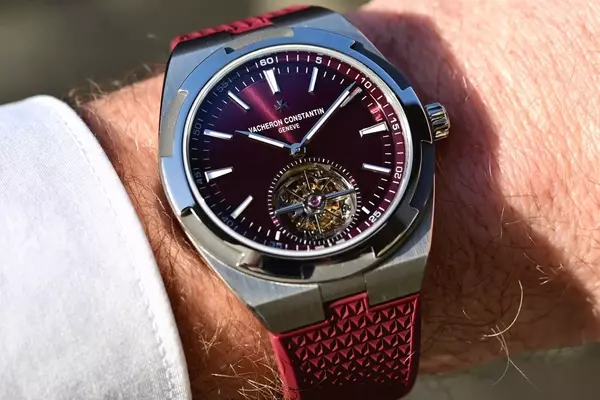 Vacheron Constantin Overseas Tourbillon Titanium: A Ruby Red Vision