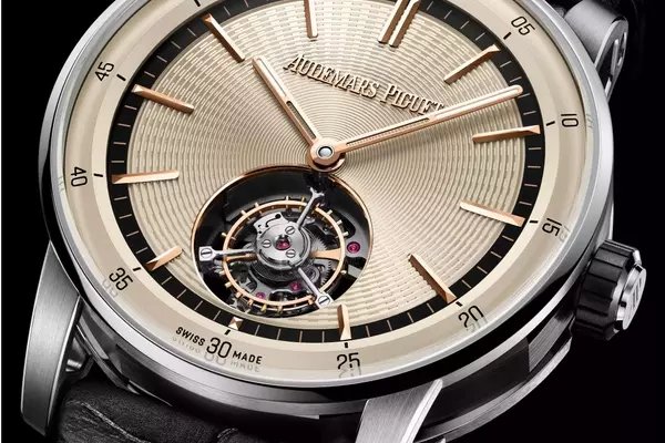 Audemars Piguet Introduces New Code 11.59 Flying Tourbillon with Ivory Dial