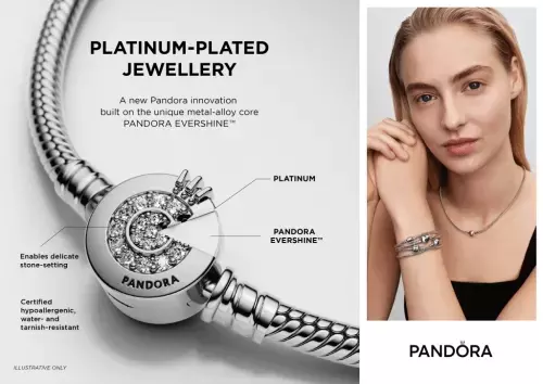 Pandora's Strategic Leap into Platinum-Plated Jewelry