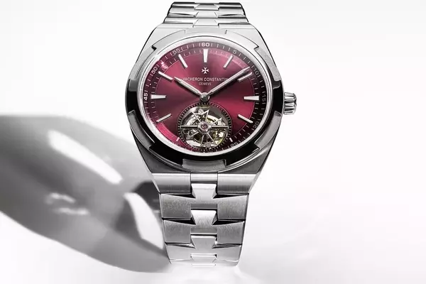 Vacheron Constantin Unveils Striking Red-Dial Titanium Overseas Tourbillon
