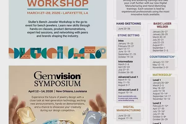 Stuller Announces Extensive 2026 Event and Training Schedule for Jewelers