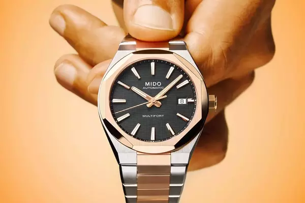 Mido Unveils New Two-Tone Multifort 8 One Crown Sports Watch