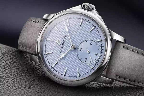 Tutima Unveils Patria Titanium with Light Blue Dial