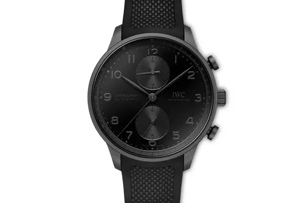 Ed Sheeran Debuts IWC Portugieser Chronograph Ceratanium at Melbourne Concert