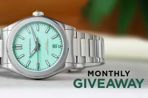 Win an Astor+Banks Fortitude Pro Mint Green Timepiece