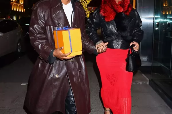Rihanna and A$AP Rocky's Stylish Comedy Night Out