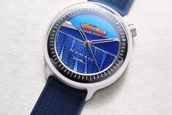 De Rijke & Co. Unveils Amalfi Series 2: Driver's Watches with Automotive-Inspired Enamel Dials