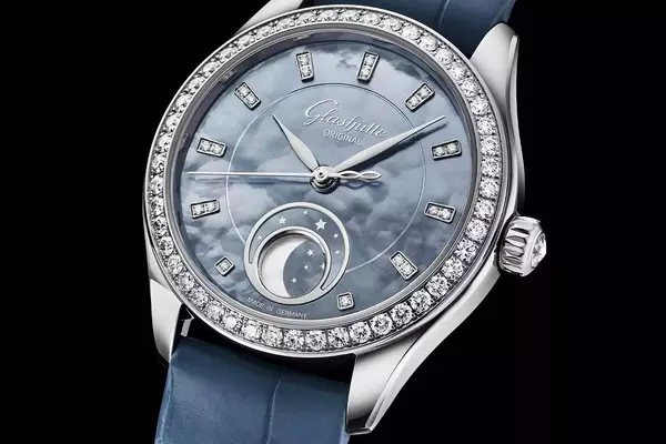 Introducing the Glashütte Original Serenade Luna 'Skyline Blue' with a Celestial Dial