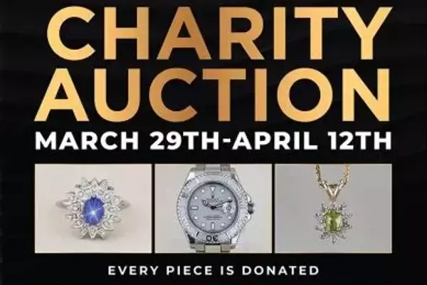 Charity Auction Supports Healthcare and Hospice Through Jewellery and Watch Sales