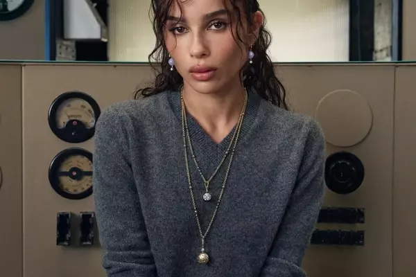 Jessica McCormack's "Orbit" Collection, Fronted by Zoë Kravitz