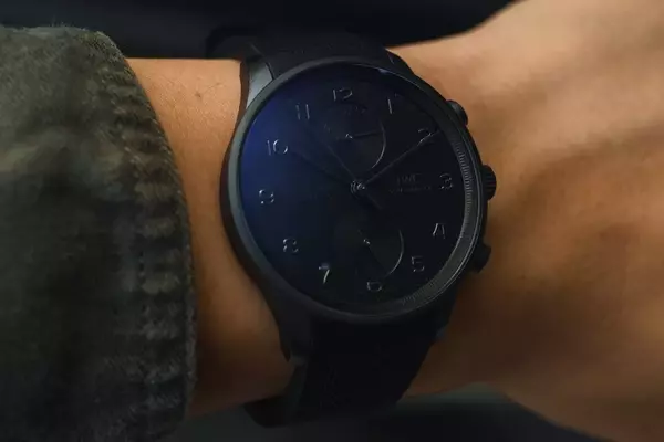 IWC Portugieser Chronograph Ceratanium: A Fusion of Elegance and Tactical Edge