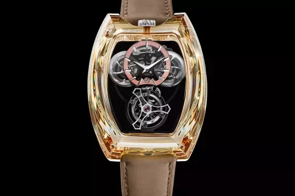 ArtyA's Curvy Tourbillon: A Moissanite Masterpiece