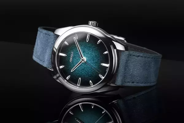 Awake's Son Mai Silver Leaf 'Atlantis Blue' Limited Edition Watch