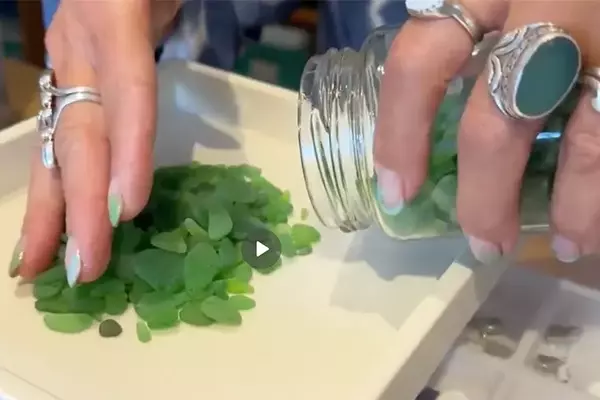 Ventura Jewelry Store Accepts Sea Glass as Payment, Sparking Viral Sensation