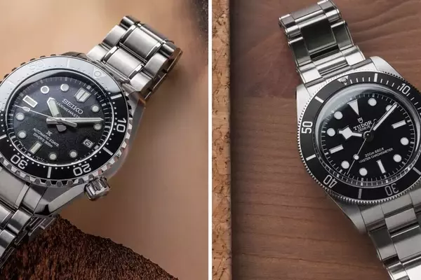 Head-to-Head: Tudor Black Bay "Monochrome" vs. Seiko Prospex Marinemaster HBF001