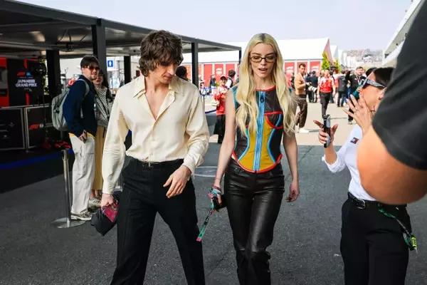 Anya Taylor-Joy's Bold Style Statement at the Japanese Grand Prix