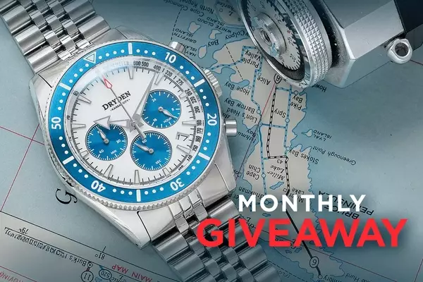 aBlogtoWatch Announces Dryden Chrono Diver Watch Giveaway Winner