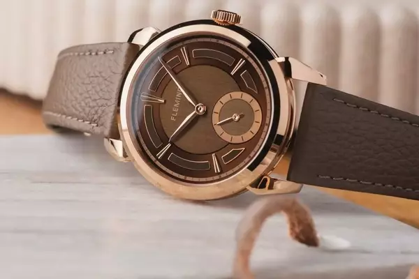 A Closer Look at the Refined Fleming Series 1 Mark II Redwood Timepiece