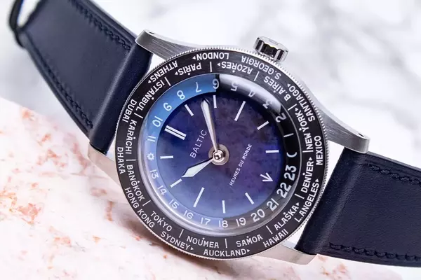 Baltic Heures du Monde: A World-Timer with Vintage Charm and Stone Dial Elegance