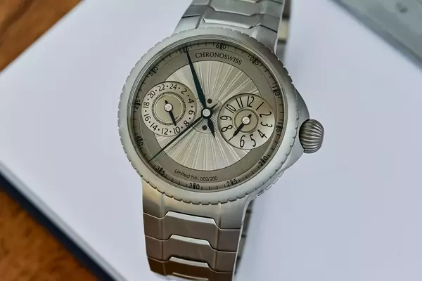 Chronoswiss Introduces New Pulse GMT Enamel Sky Gold and Silver Guilloché Models