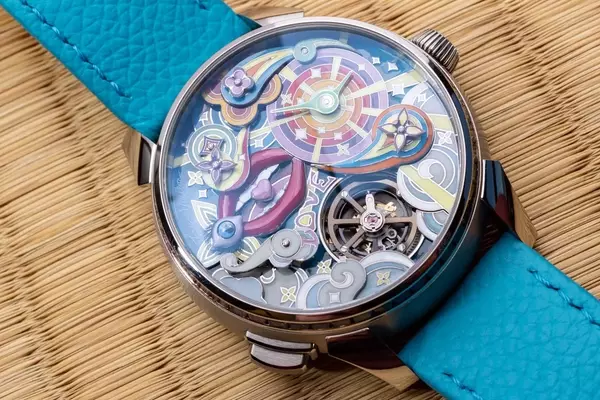 Louis Vuitton Tambour Taiko Arty Automata: A Whimsical Fusion of Horology and Psychedelia