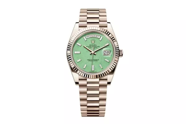 Rolex Unveils Day-Date 40 in New 'Jubilee Gold' Alloy