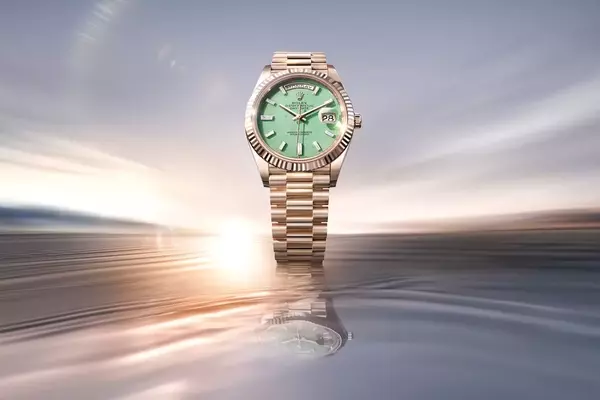 Rolex Unveils New Jubilee Gold Alloy in Day-Date 40 with Green Aventurine Dial